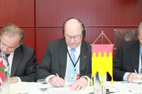 Antero Saksala allekirjoitti Pirkanmaan lobbausjulistuksen.